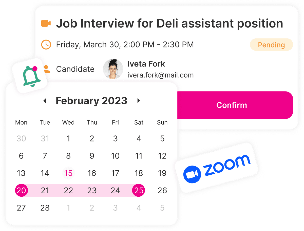 Interview interface